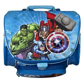 Avengers Marvel Schulranzen Tornister Ranzen Set 5 tlg Superhelden Hulk Iron Man