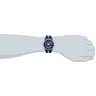 Swatch SUSN403 Armbanduhr Kautschukband blau