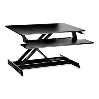 AmazonBasics Amazon Basics - Höhenverstellbarer Aufsatz inkl. Tastaturablage