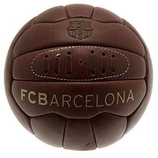 FCB Barcelona Kinder BC04269 Leder Heritage Fußball