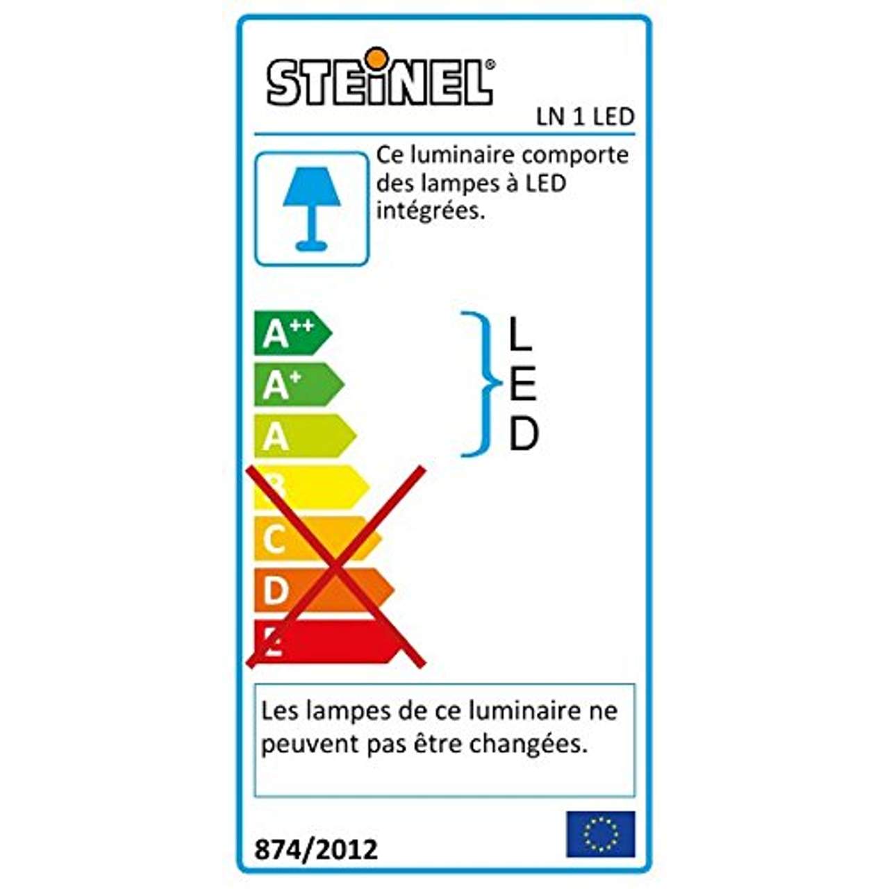 Steinel LED Außenleuchte LN 1 LED