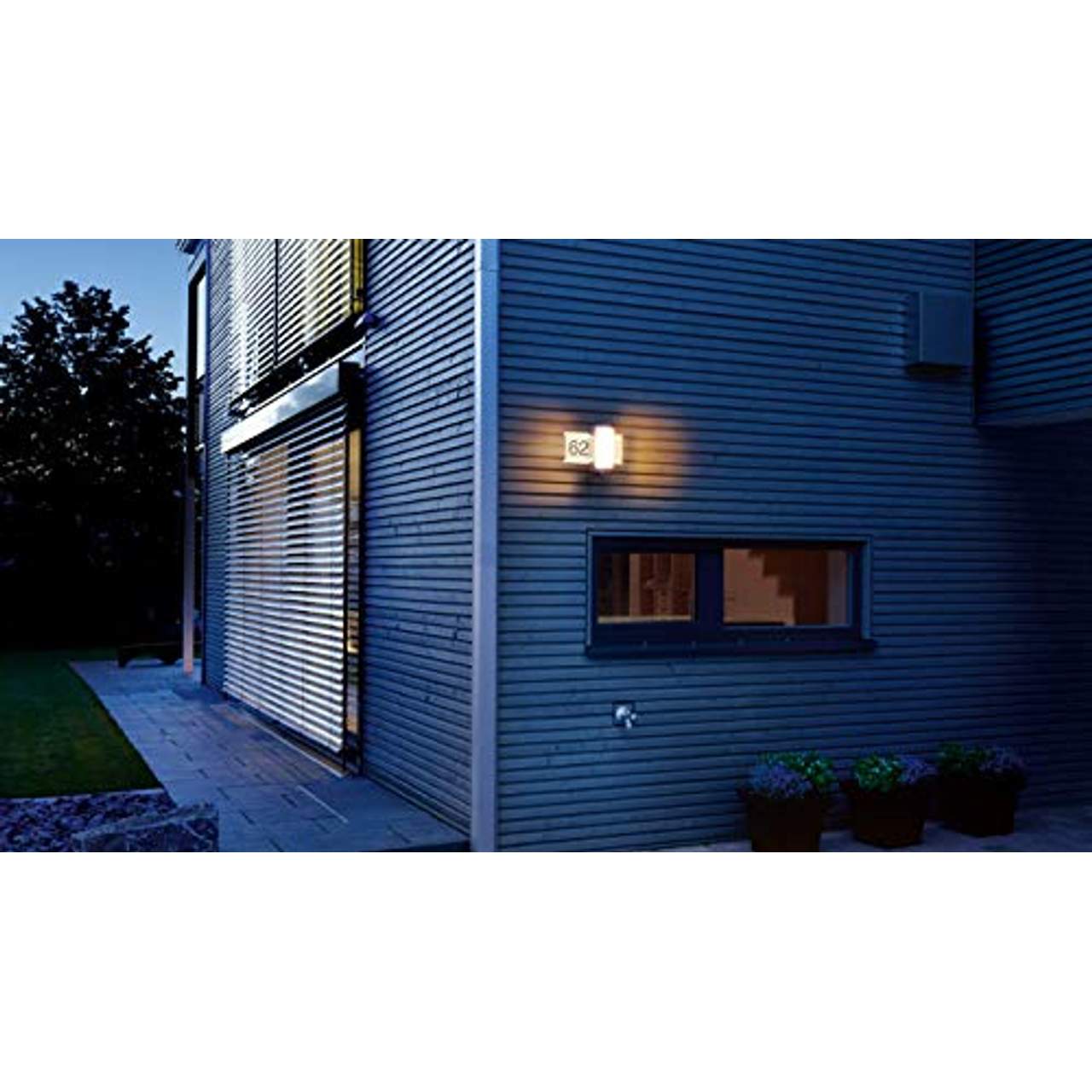Steinel Außenleuchte L 625 Hausnummer beleuchtet LED Wandleuchte
