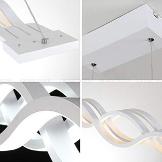 Pendelleuchte Dimmbar LED Esstisch Esszimmerlampe Moderne