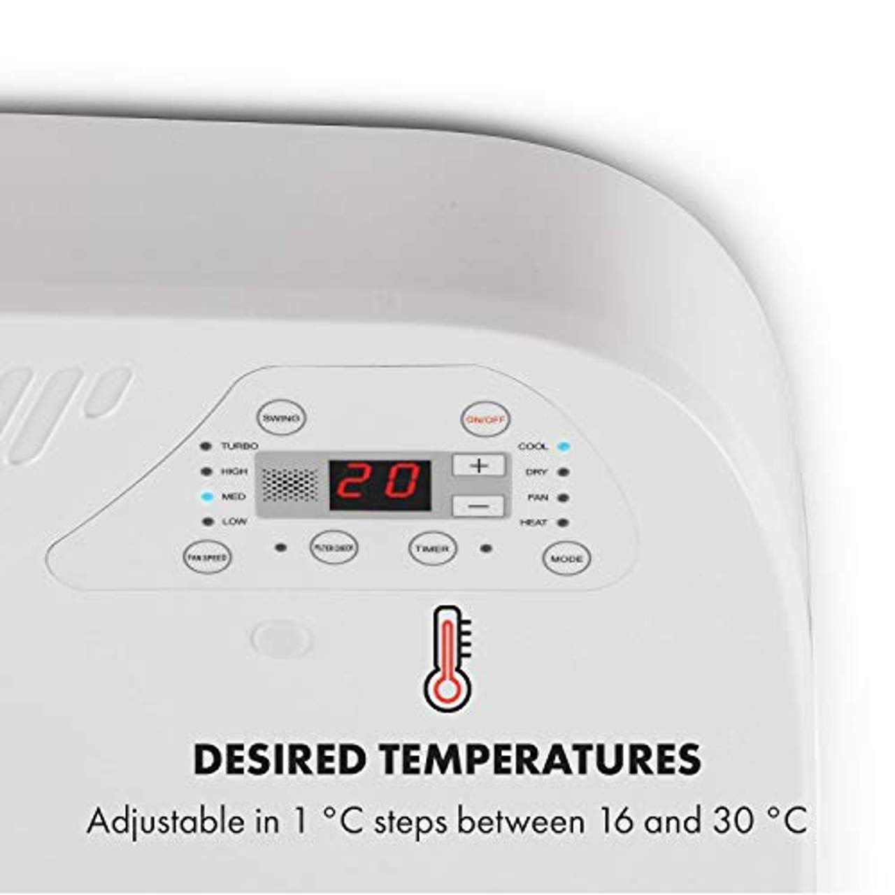 Klarstein Klimamobil Wohnmobil-Klimaanlage Split-Klimaanlage