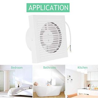 4" 20W Abluftventilator Wandventilator Lüfter Ventilator für Badezimmer Küche 