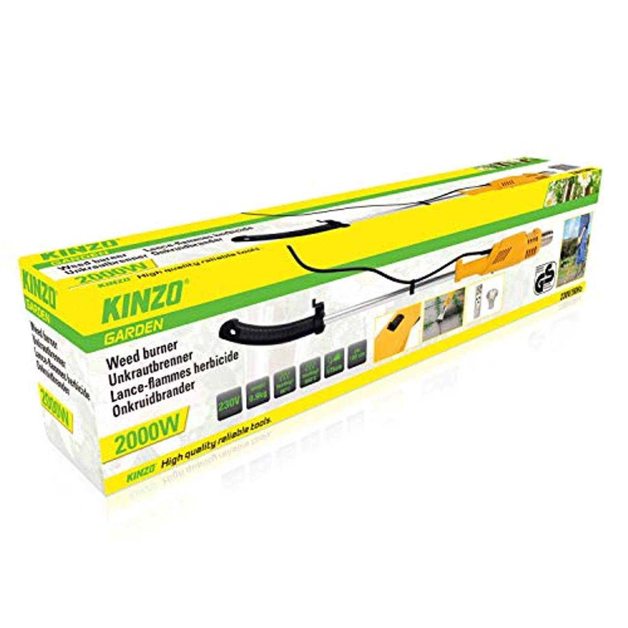 Kinzo Premium Unkrautbrenner Abflammgerät