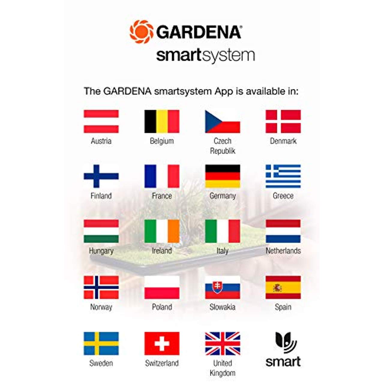 GARDENA smart system Set Mähroboter smart Sileno