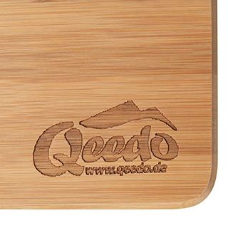 Bambus Tischplatte 3 Größen/Höhenverstellbar Qeedo Quick Kimmy Campingtisch