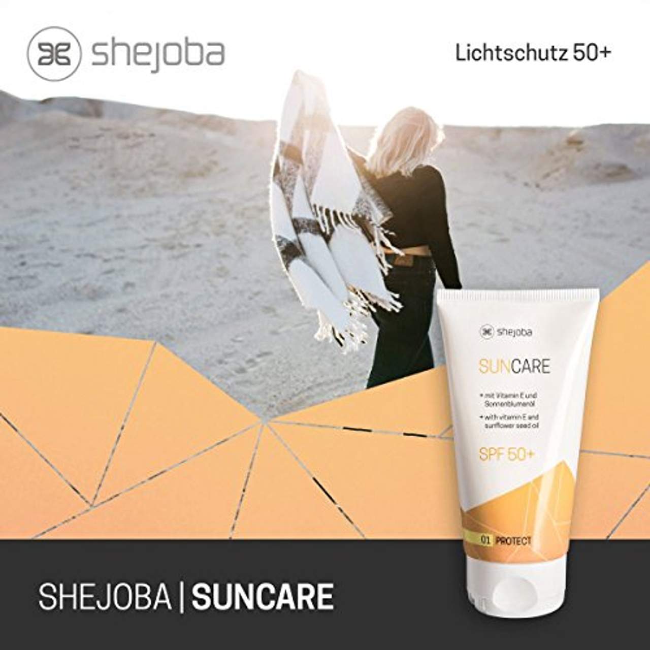 Shejoba SunCare Sonnencreme LSF 50+