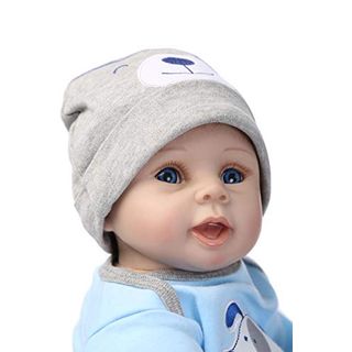 55cm Reborn Baby Doll Weiches Silikon Vinyl Lebensechtes Neugeborenes Kleinkind 