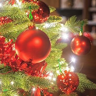 FairyTrees künstlicher Weihnachtsbaum Alpentanne Premium