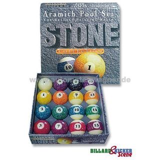 Aramith Pool-Ball-Satz 57,2 mm Stone Edition 