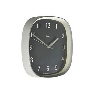 JONES CLOCKS Square Retro Wanduhr