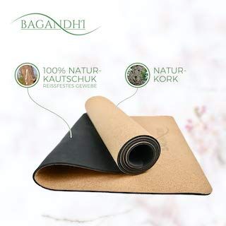 Bagandhi Yoga Matte Naturkork