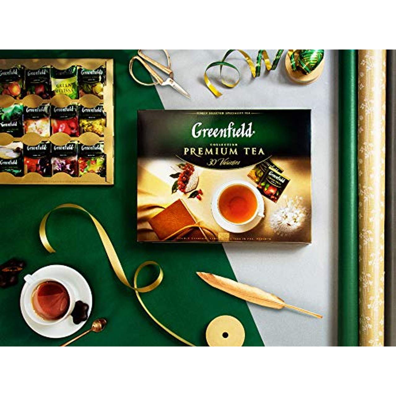 Tee-Set Greenfield Premium 120 Beutel 30 verschieden Sorten 210,4g