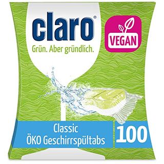 claro Öko Classic Tabs 100 Stück phosphatfreie Spülmaschinentabs