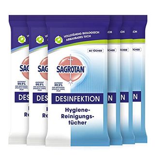 Sagrotan Hygienereinigungstücher Für die praktische Reinigung und Desinfektion von Oberflächen
