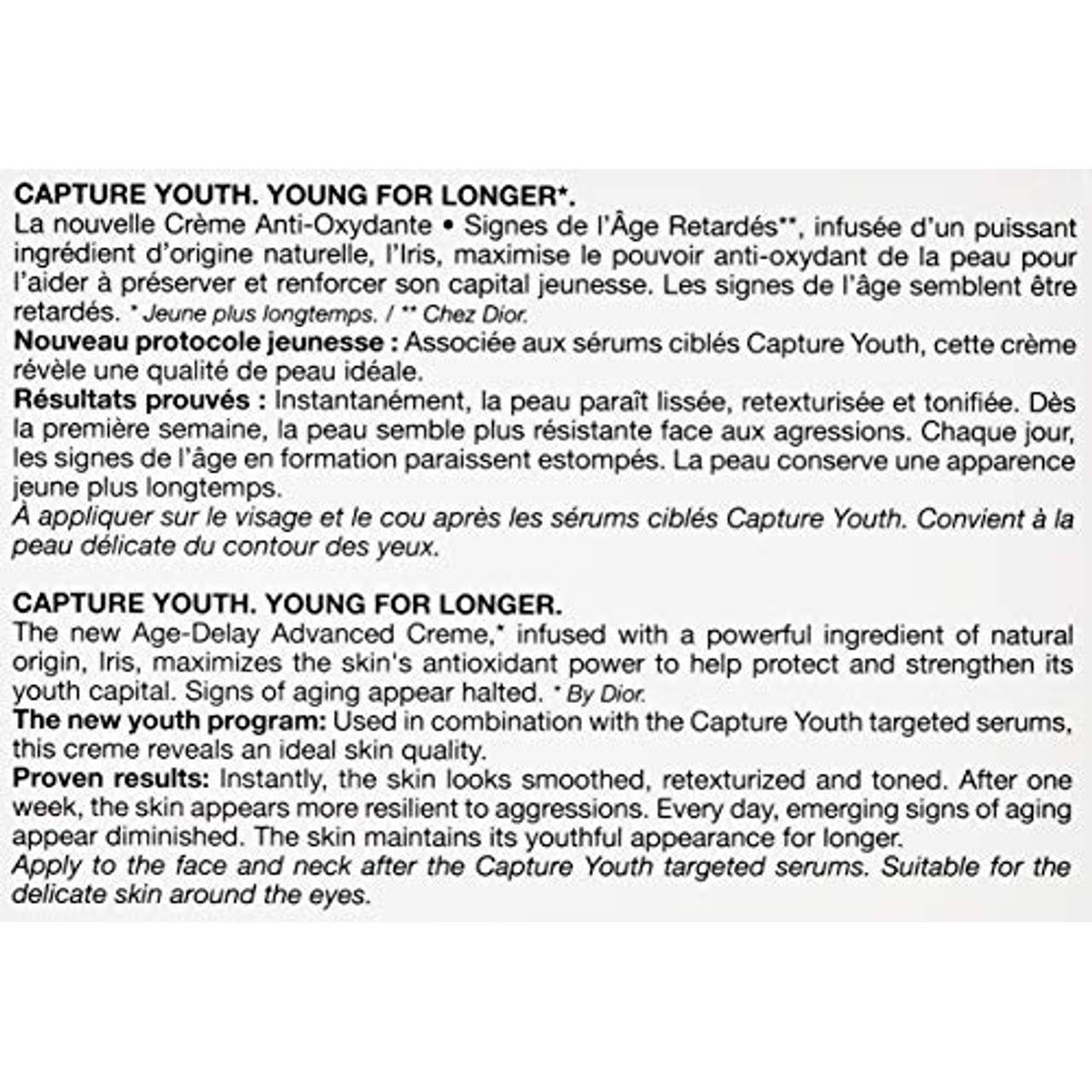capture youth crema 50ml