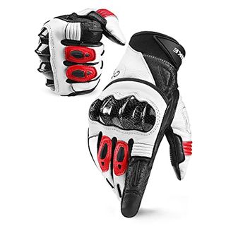 Motorrad Handschuhe Knöchelschutz Racing Motorcycle Gloves Ski Snowboard DE 