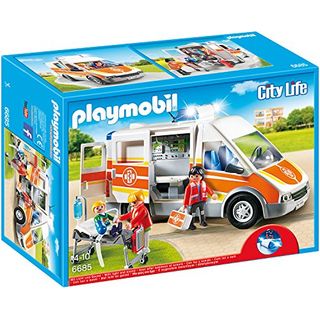 Playmobil 6685 Krankenwagen mit Licht und Sound