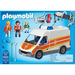 Playmobil 6685 Krankenwagen mit Licht und Sound