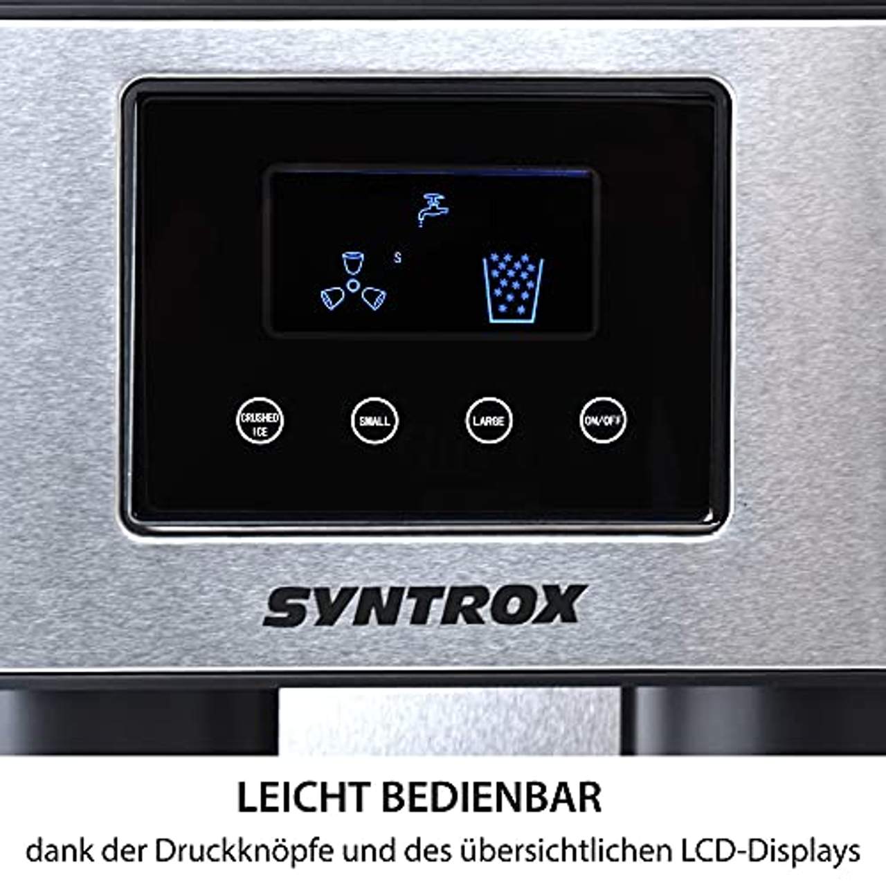 Syntrox Germany Digitaler Eiswürfelbereiter