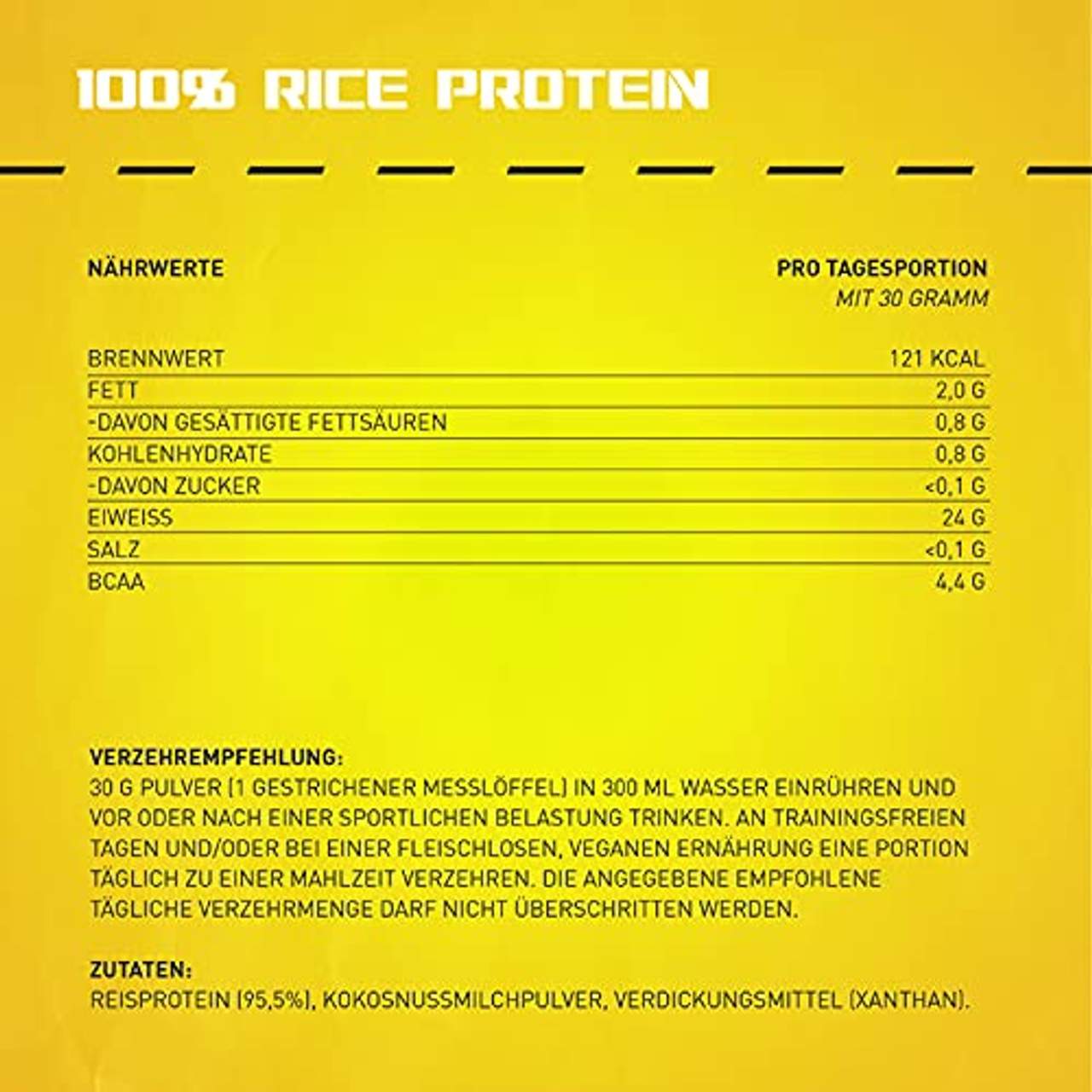 My Supps 100% Rice Protein 1000g