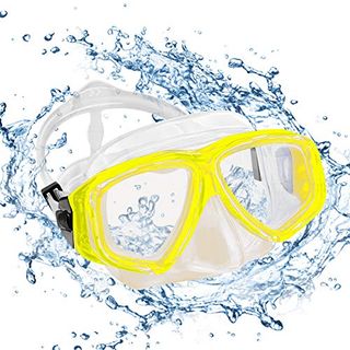 KOROSTRO Taucherbrille Erwachsene Anti-Fog Schnorchelbrille Schwimmbrille Tauchmaske
