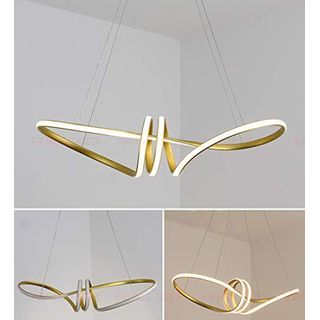 LED Pendelleuchte Dimmbar Esstisch Kronleuchter Stahlseil