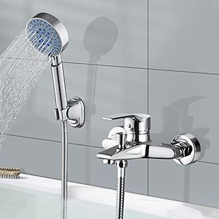 Elegant Zeitgenössische Chrom Armatur Badewanne Wasserhahn