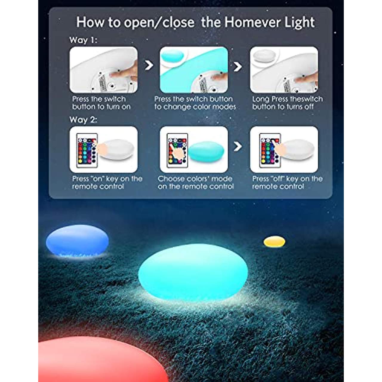 Homever Solarlampen für den Außenbereich