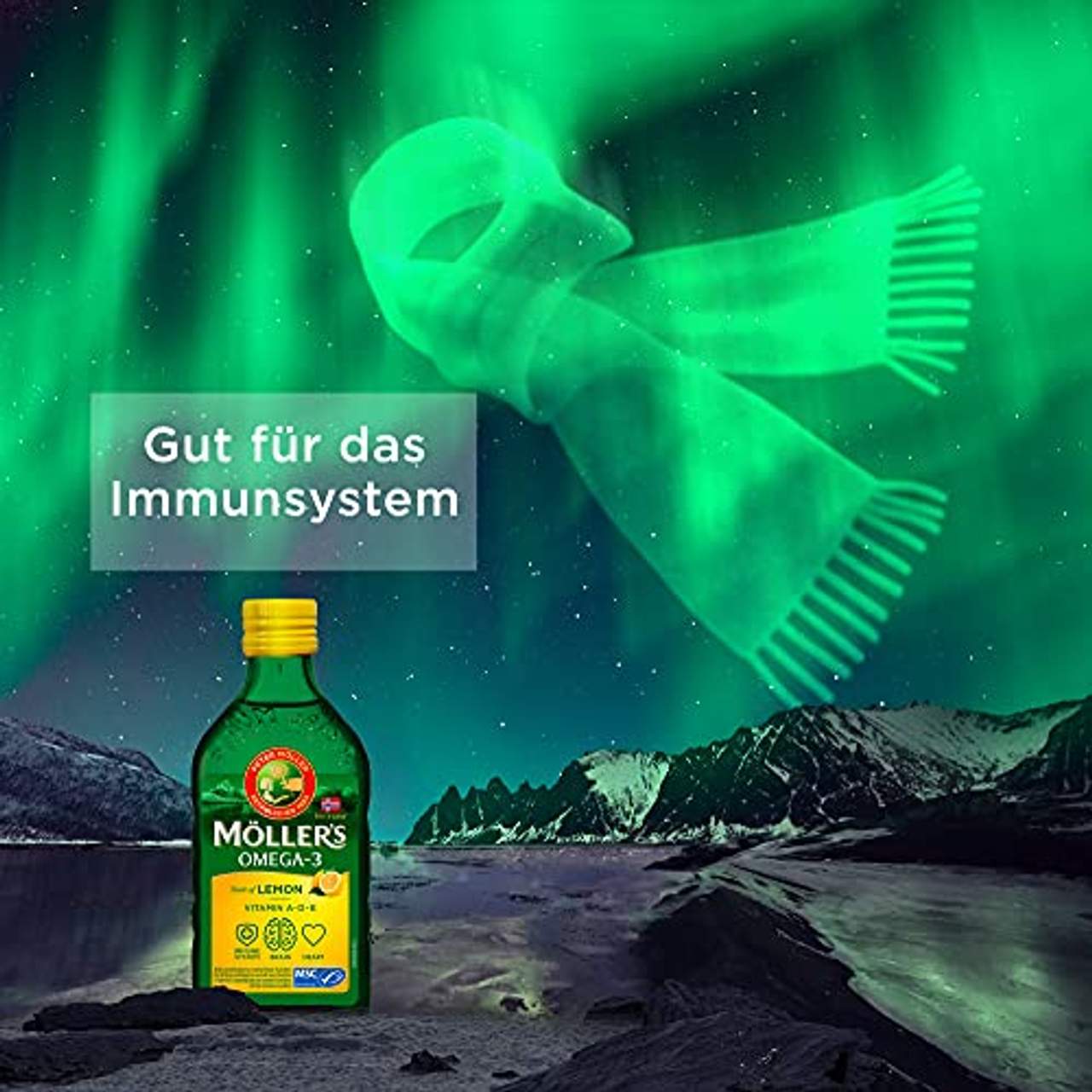 Möller's Omega 3 Lebertran Öl