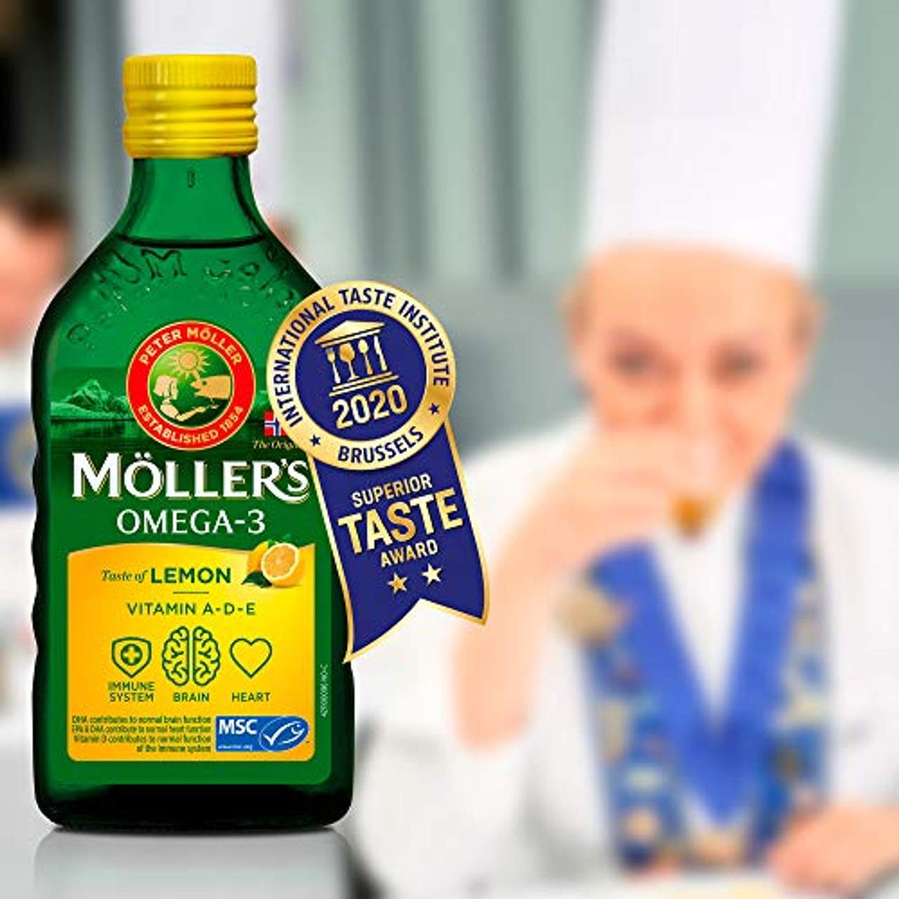 Möller's Omega 3 Lebertran Öl