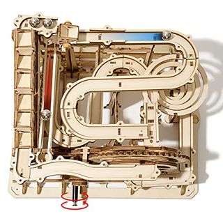Robotime Murmelbahn Holz 3D Puzzle Erwachsene Kugelbahn Spiel Perpetuum