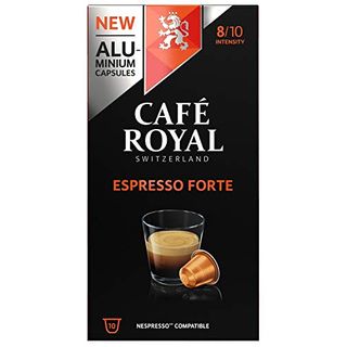 Café Royal Espresso Forte 50 Nespresso kompatible Kapseln aus Aluminium