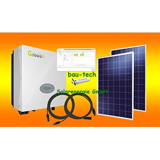 bau-tech Solarenergie 2000Watt Photovoltaikanlage