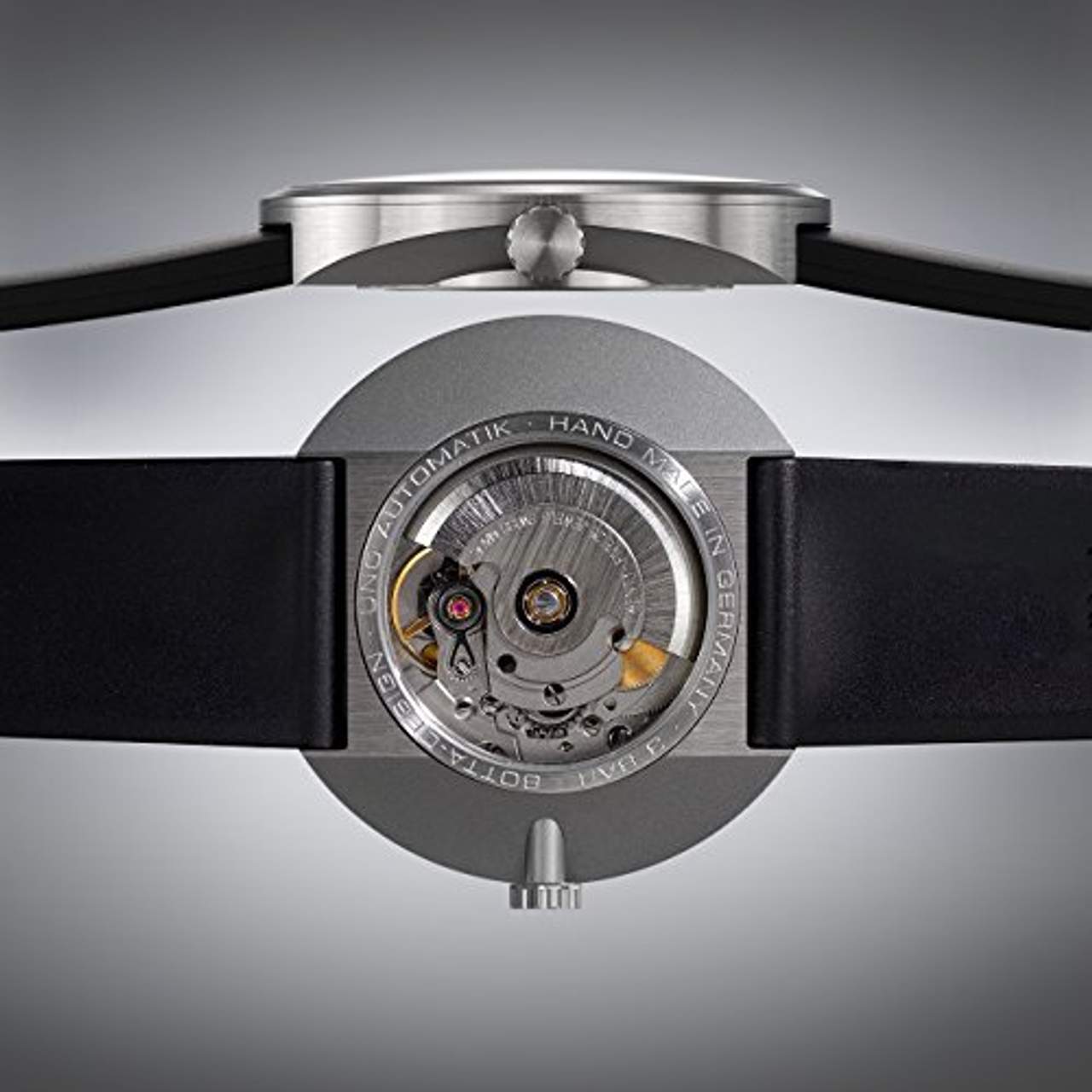 Botta-Design UNO+ Automatik Armbanduhr Carbon 44 mm