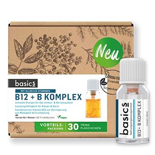 basics Vitamin B12 B-Komplex Monatskur