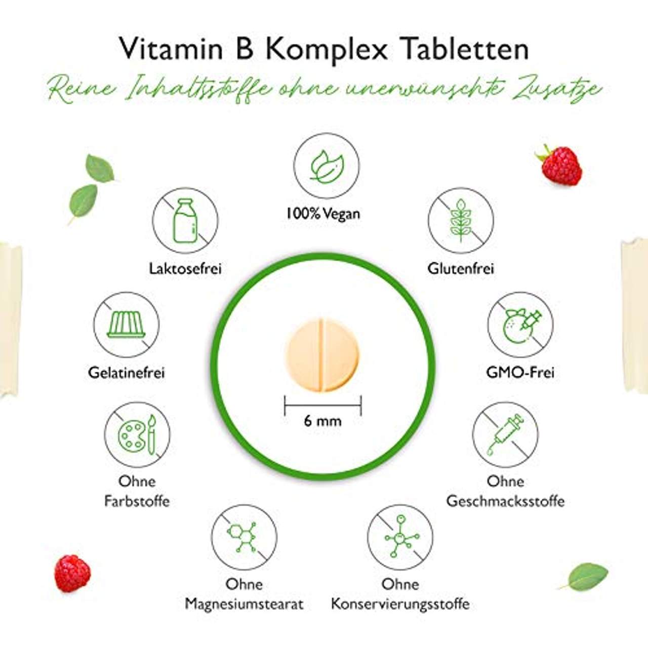 Vitamin B Komplex 500 Tabletten