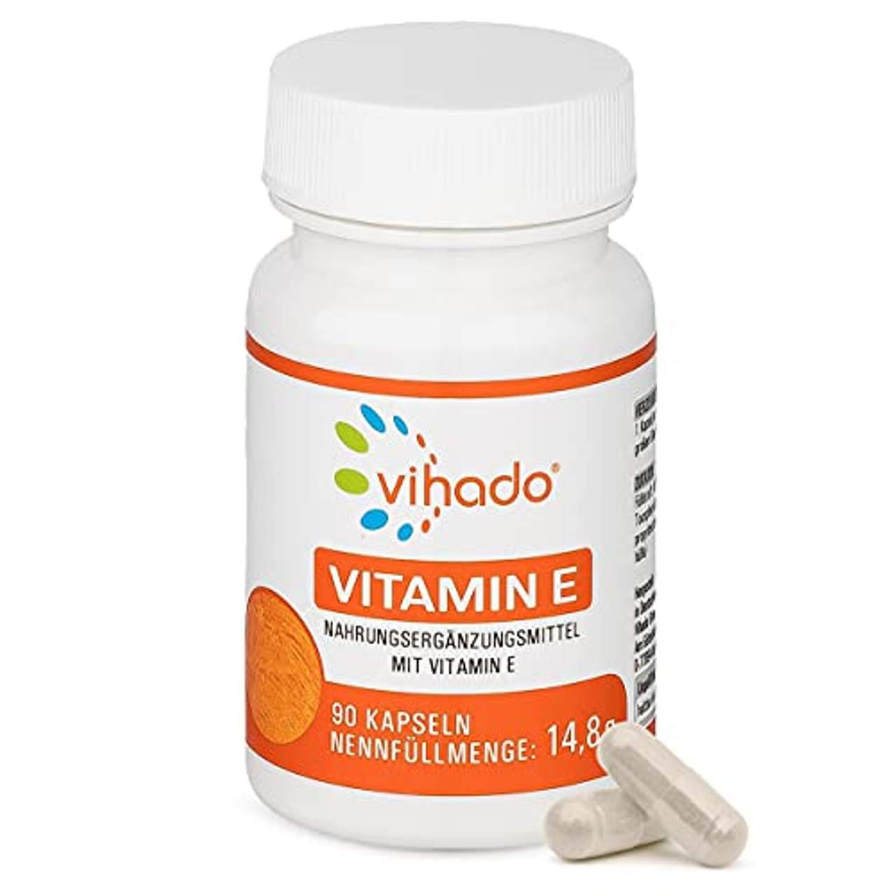 Vihado Vitamin E veganes Nahrungsergänzungsmittel