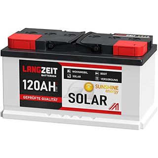Solarbatterie 120Ah 12V Wohnmobil Boot Wohnwagen Camping