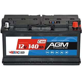 BIG Versorgungsbatterie AGM 12V 140Ah C100 Solar-Batterie