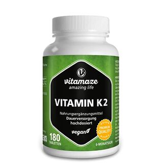 Vitamin K2 hochdosiert & vegan