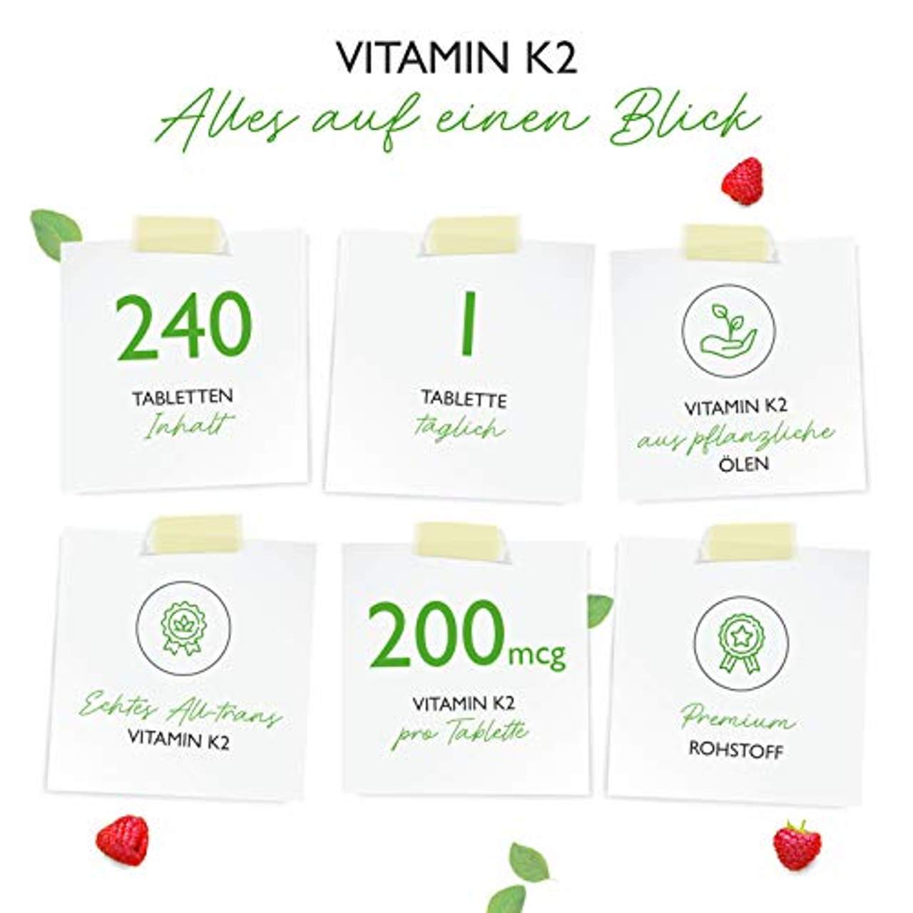 Vit4ever Vitamin K2 Hochdosiert