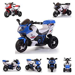Kinder Motorrad C52 Classic Blau elektrisch 2x6V Elektromotorrad ab 3 Jahren 