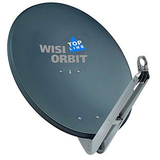 Wisi Orbit Topline Satelliten Offset-Antenne OA85H in Basaltgrau