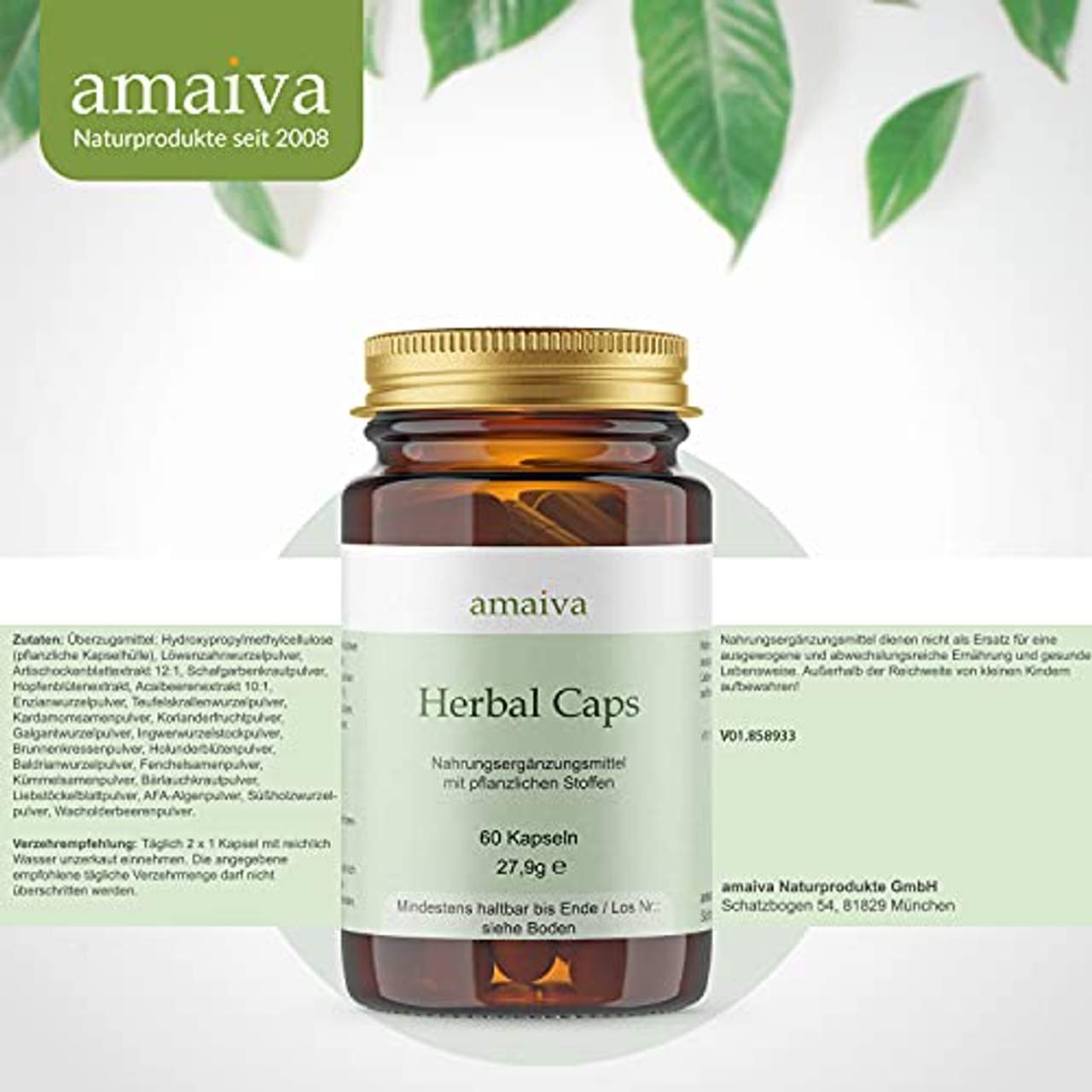 amaiva Naturprodukte Herbal Caps
