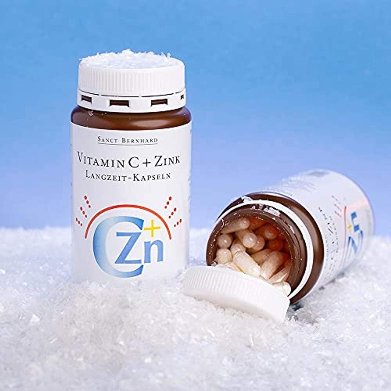 Vitamin C+ Zink Langzeit-Kapseln