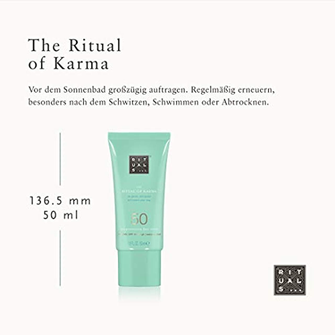 RITUALS Cosmetics The of Karma Sun Protection Face Cream 50 Sonnencreme Gesicht