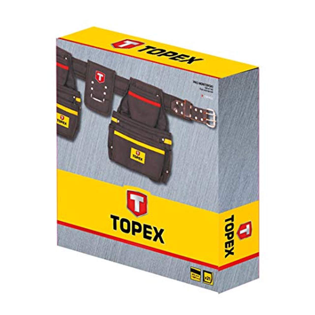 TOPEX Werkzeuggürtel Profi-Werkzeuggürtel 21 Taschen